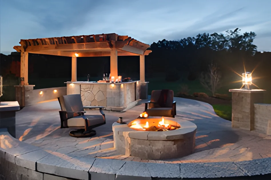 Outdoor Kitchens by Black Diamond Paver Stones & Landscape