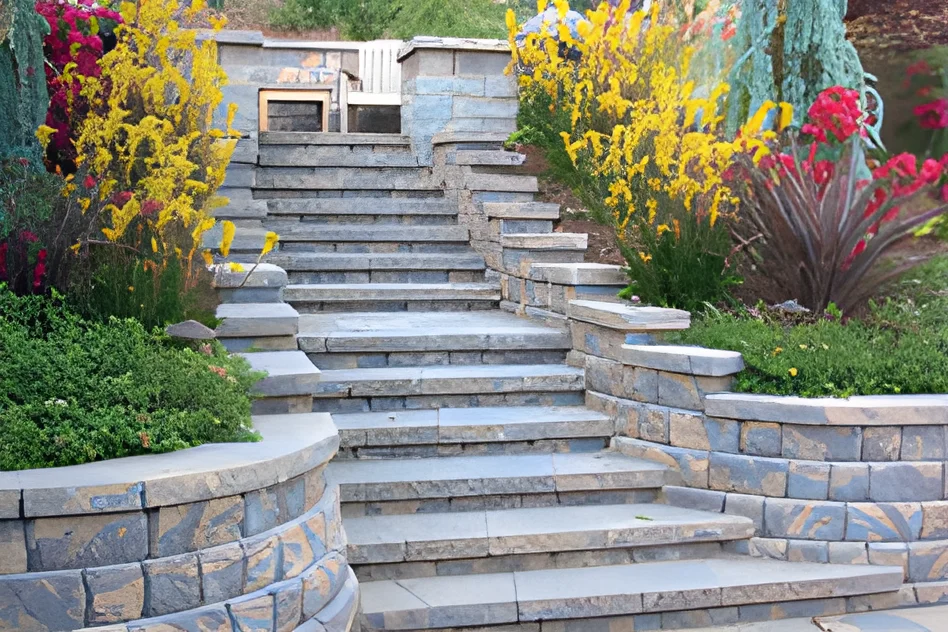 Walls & Steps by Black Diamond Paver Stones & Landscape