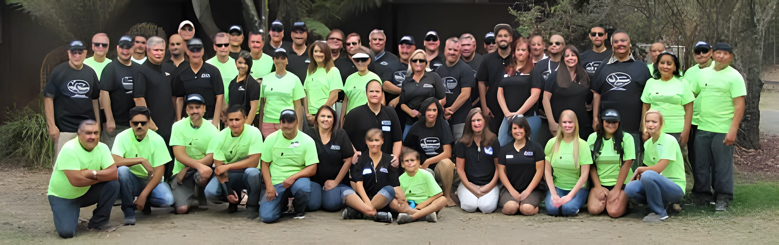 The Black Diamond Paver Stones & Landscape installation and design team