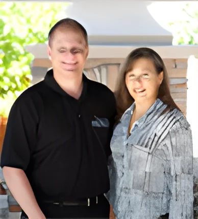 Roger and Tiffany Van Alst, owners of Black Diamond Paver Stones & Landscape