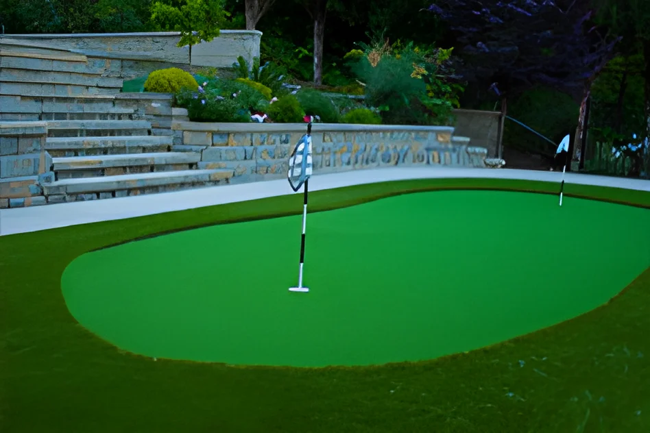 Synthetic Lawn by Black Diamond Paver Stones & Landscape