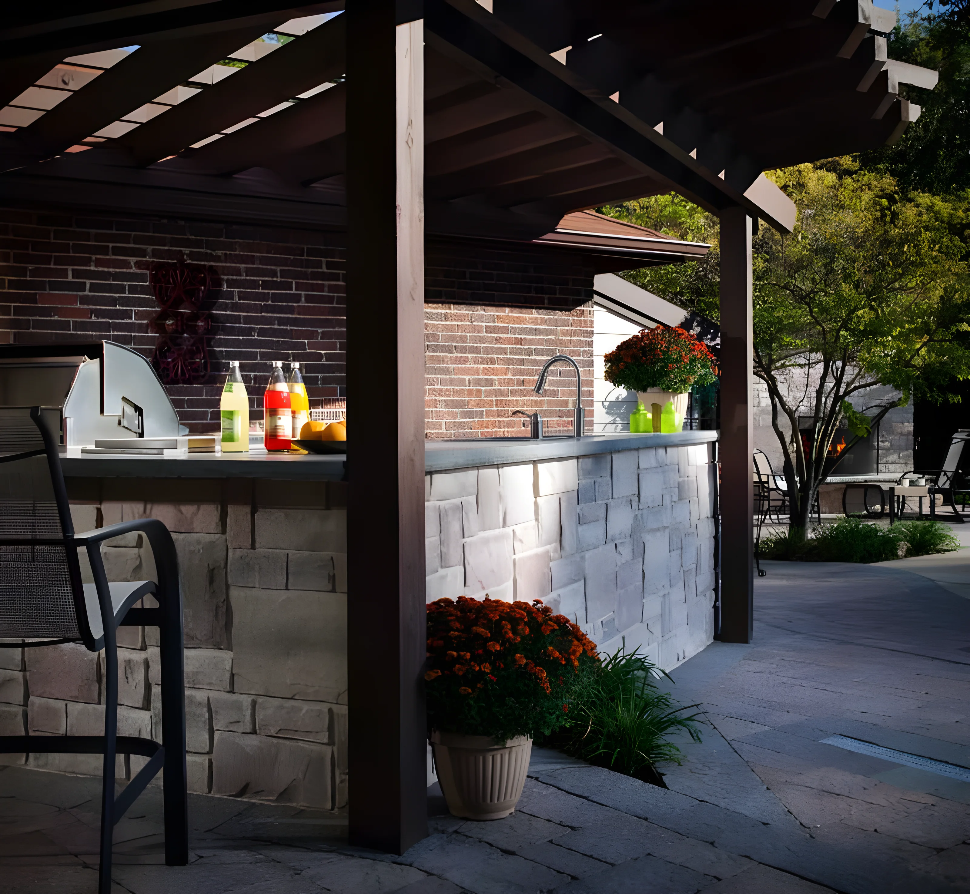 Belgard Mega Bergerac with Waterford Stone