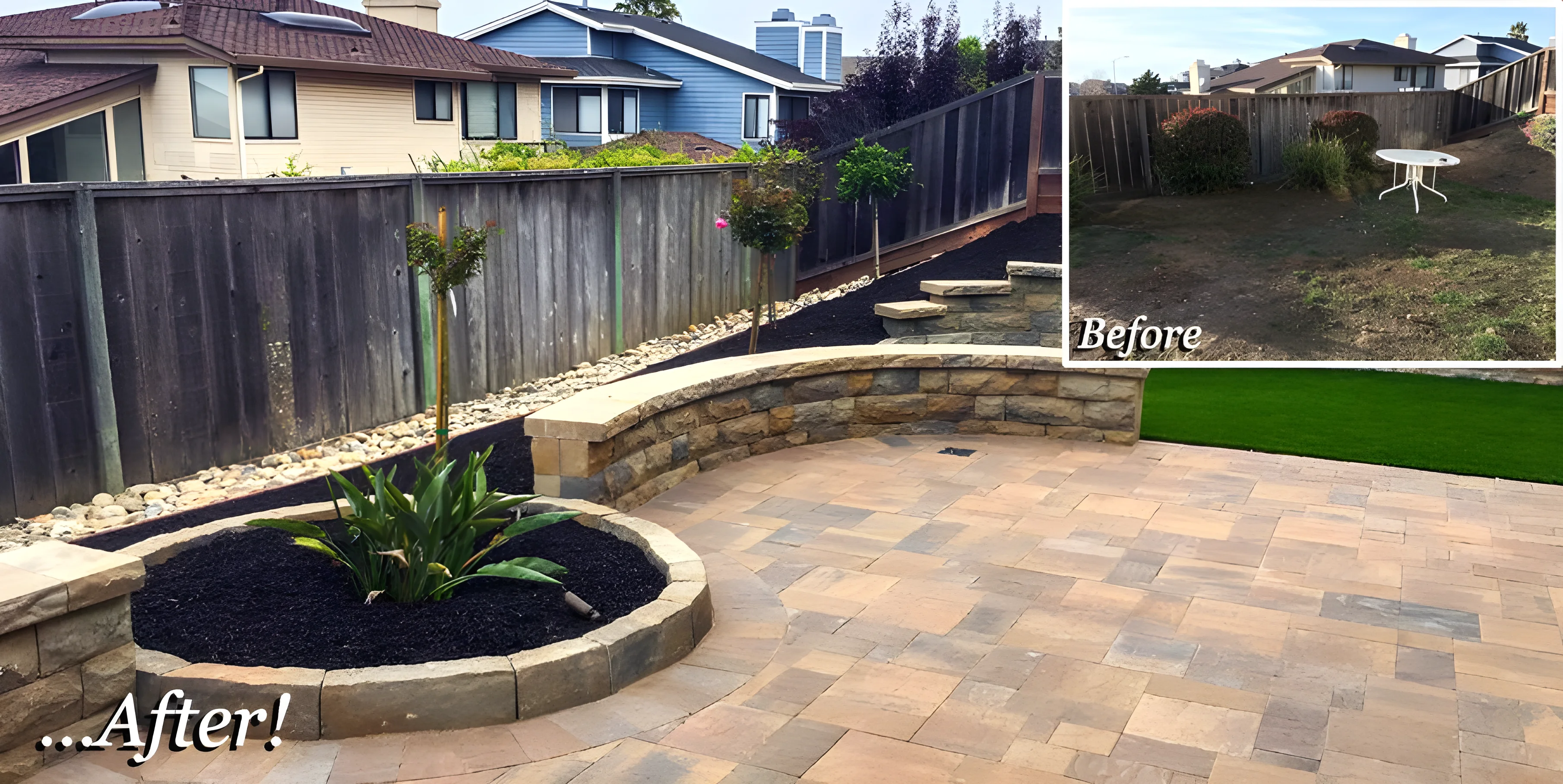 Sacramento front yard transformation by Black Diamond — featured project 9
