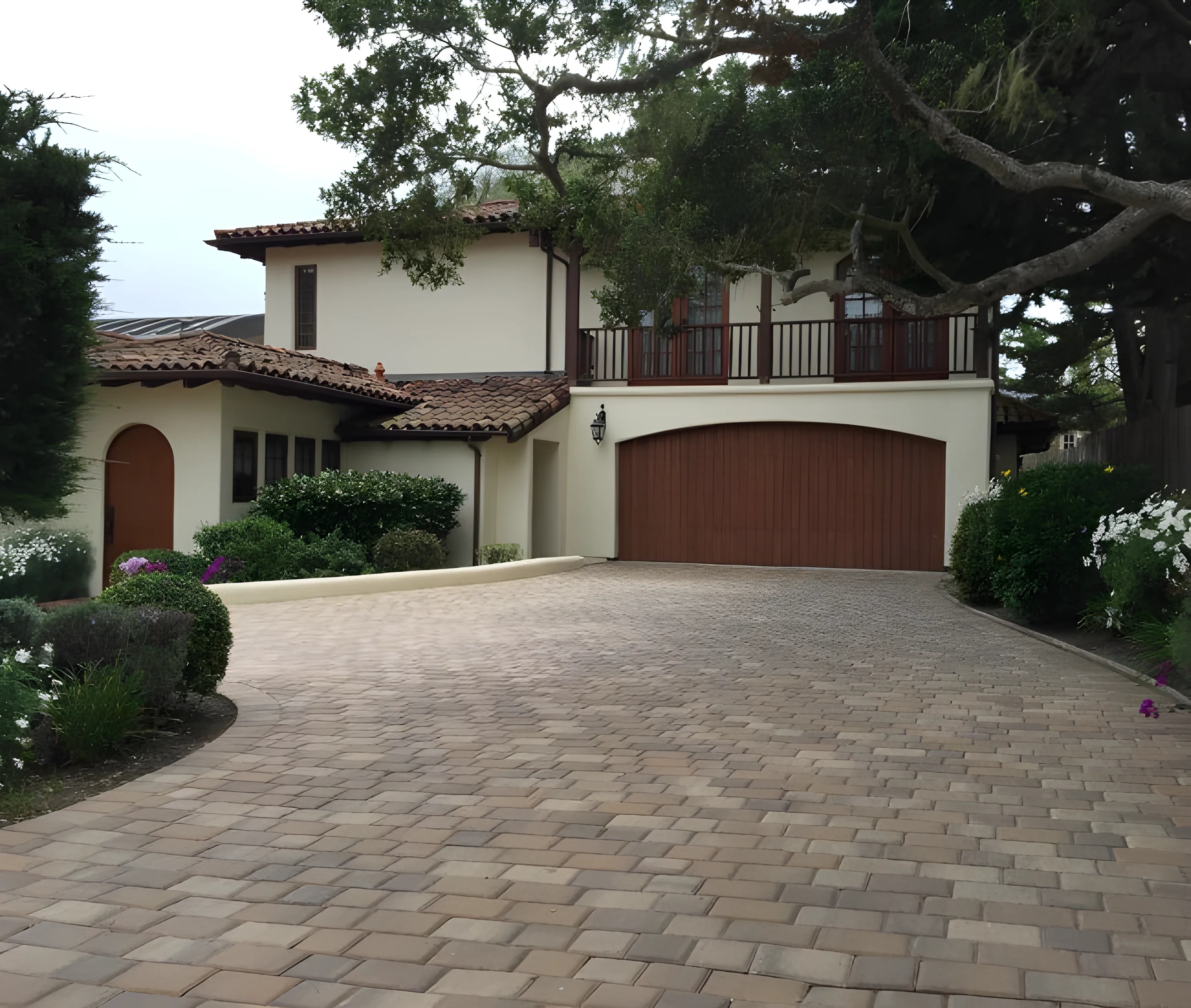 Paver driveway design and installation in Sacramento