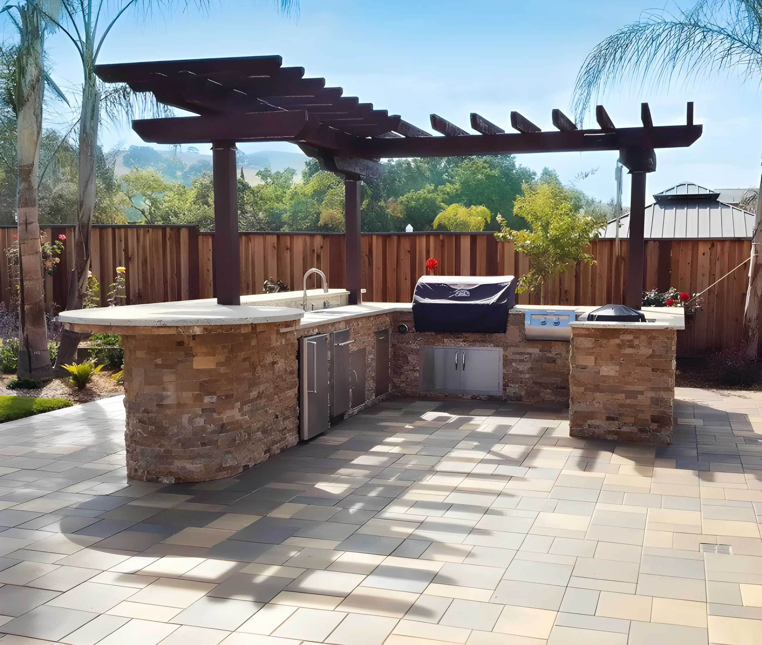Outdoor kitchen design and installation in Scottsdale