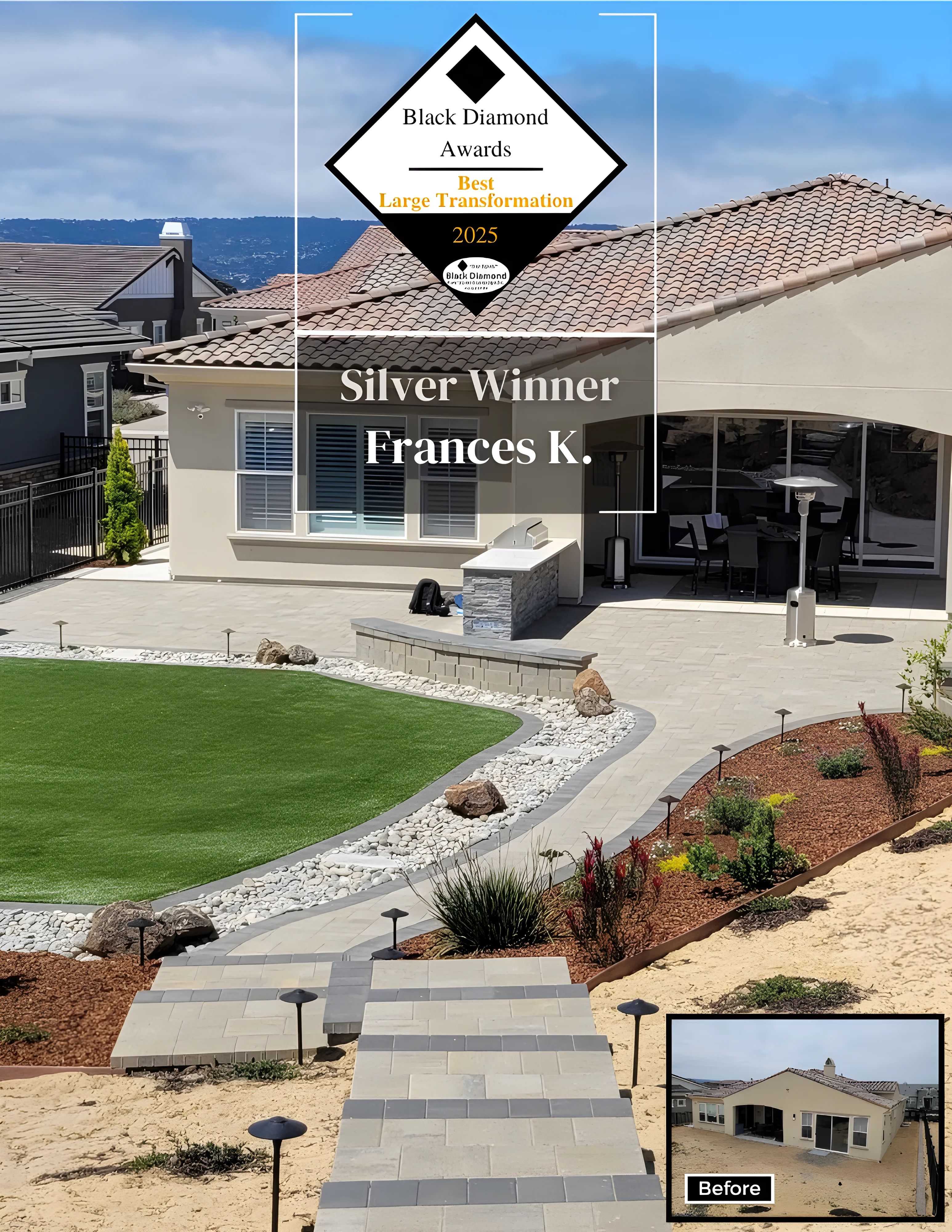 2025 Best Large Transformation — Frances K.