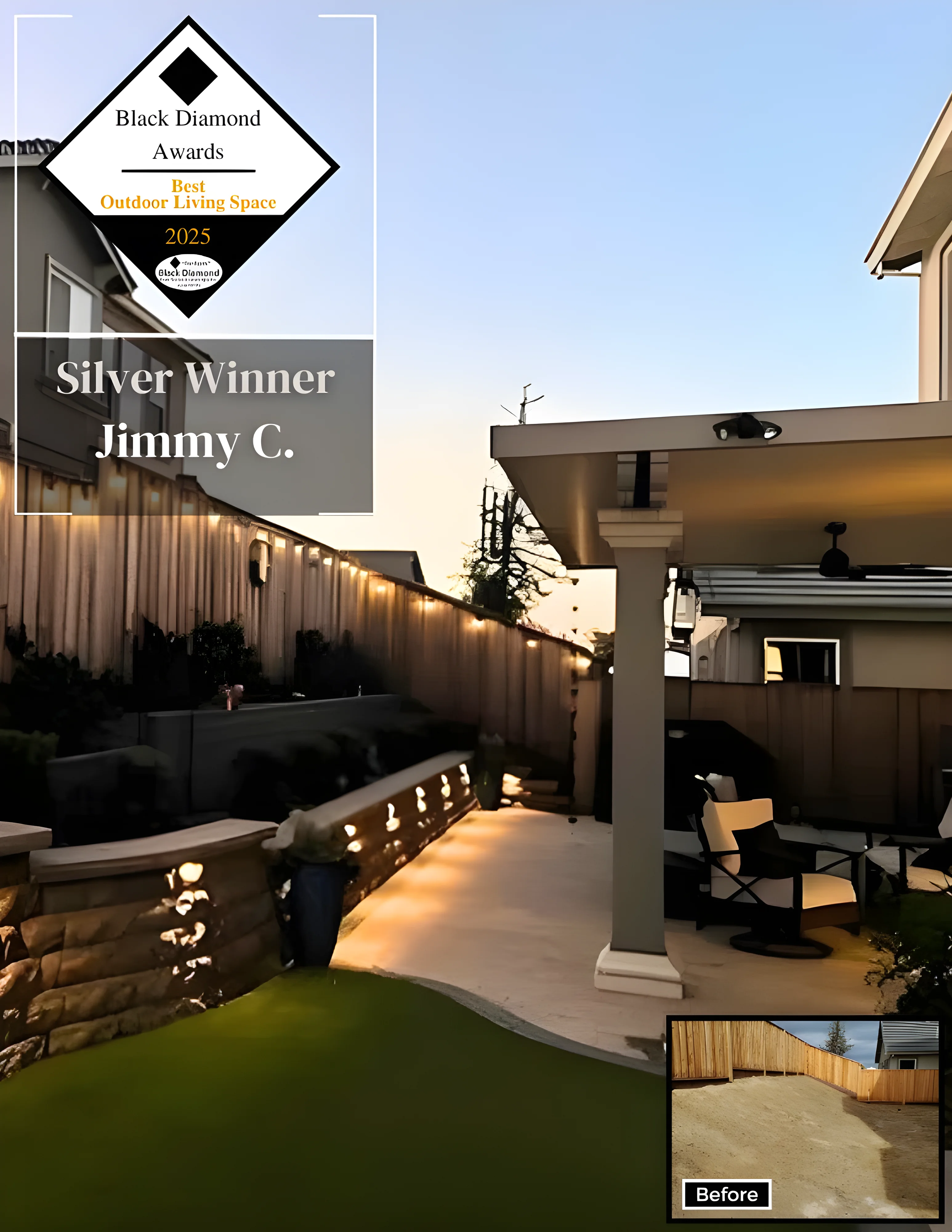 2025 Best Outdoor Transformation — Jimmy C.